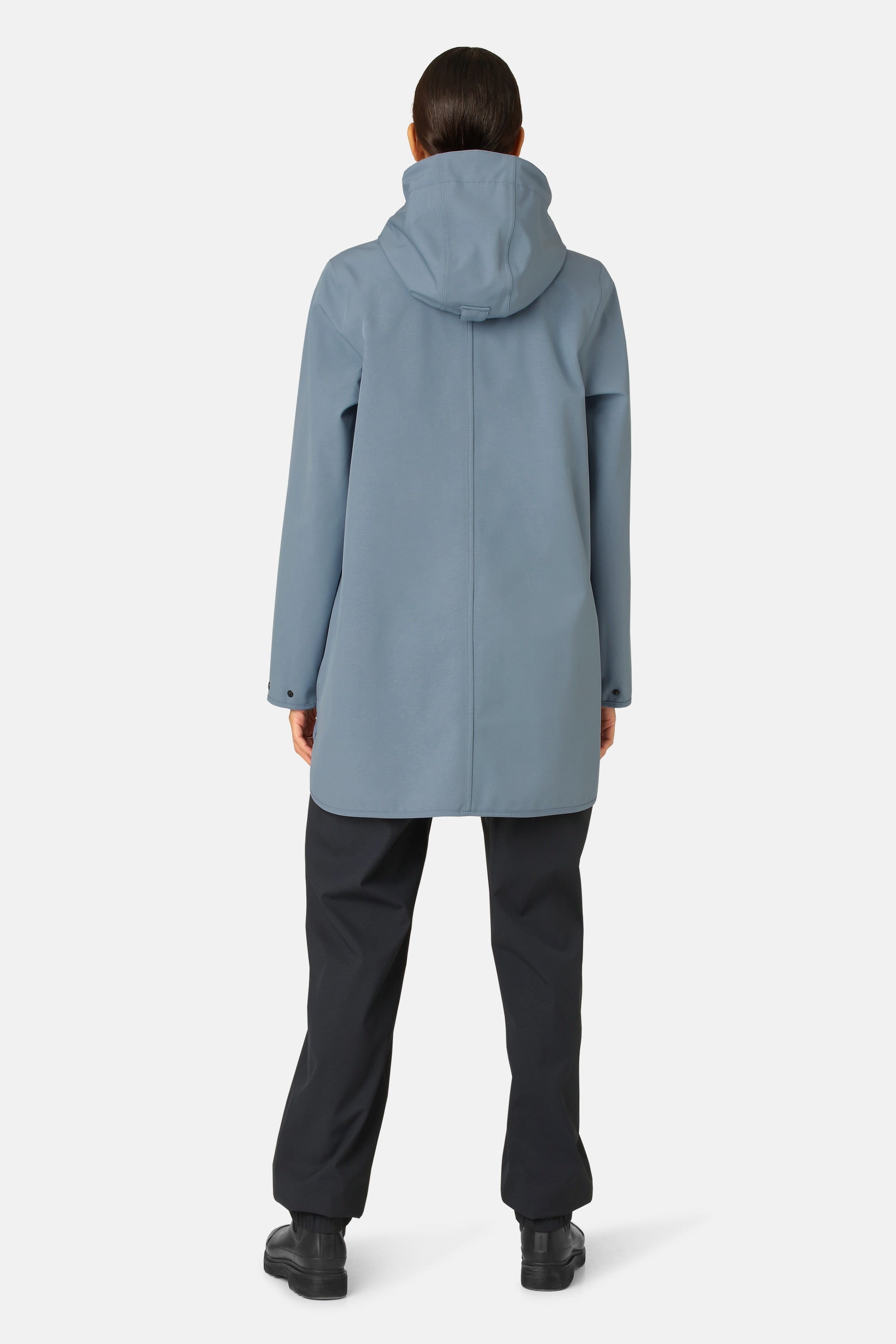 Softshell Regenmantel A-Linie - Winter Ocean